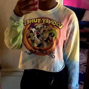 Looney tunes crop top